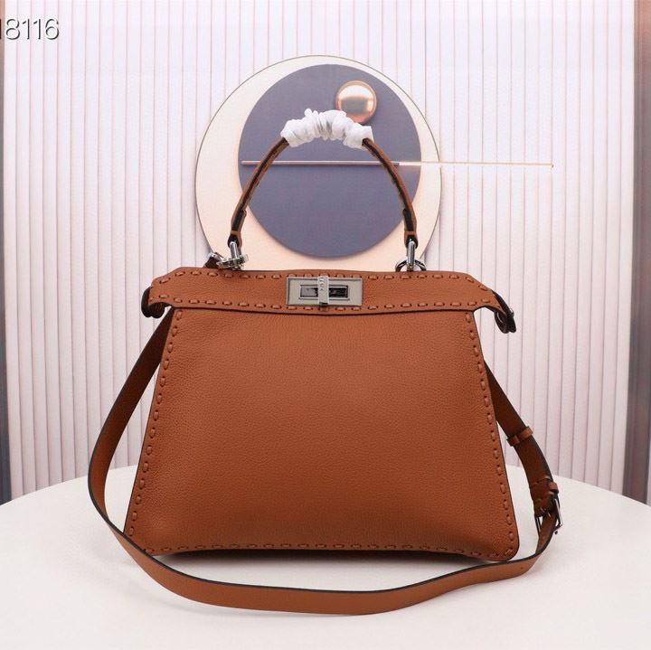 F**di top handle bags